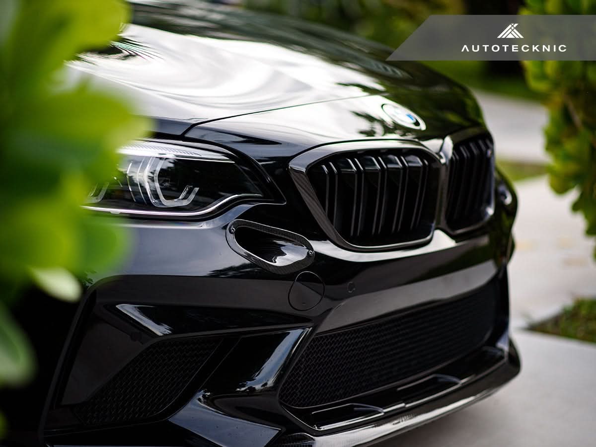 AutoTecknic Dry Carbon Brake Cooling Ducts - BMW F87 M2 Competition | M2 CS