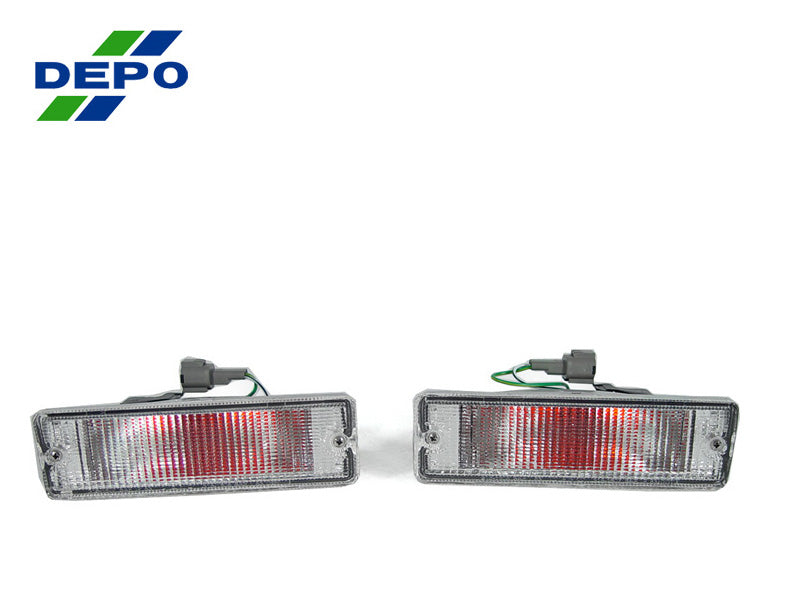 1988-1997 Nissan Pickup Truck / 87-90 Sentra Clear Bumper Lights