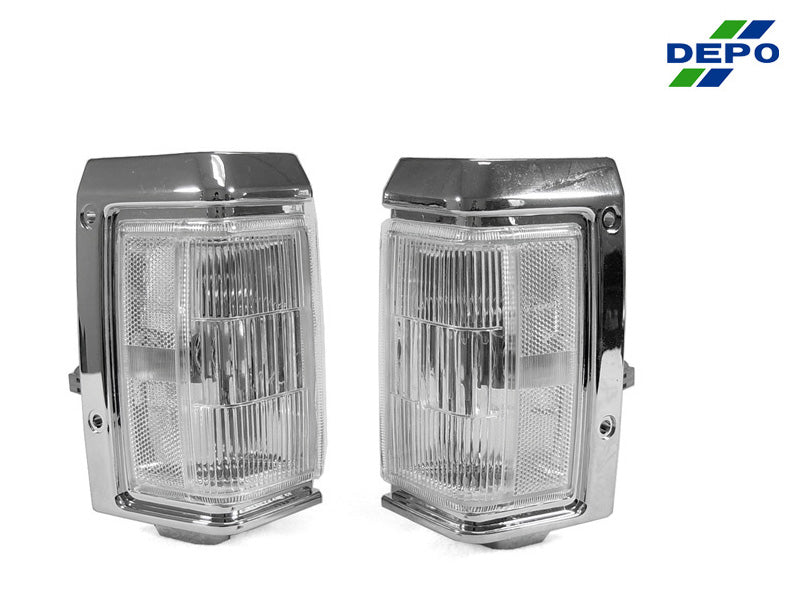 88-89 Nissan Pickup Truck / 87-95 Pathfinder Clear Corner Lights