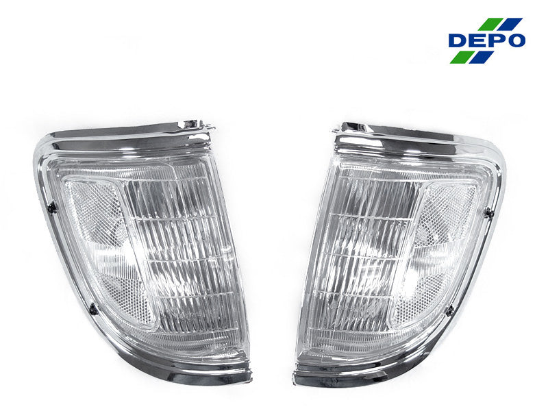 1995-1996 Toyota Tacoma 2wd Clear Corner Lights