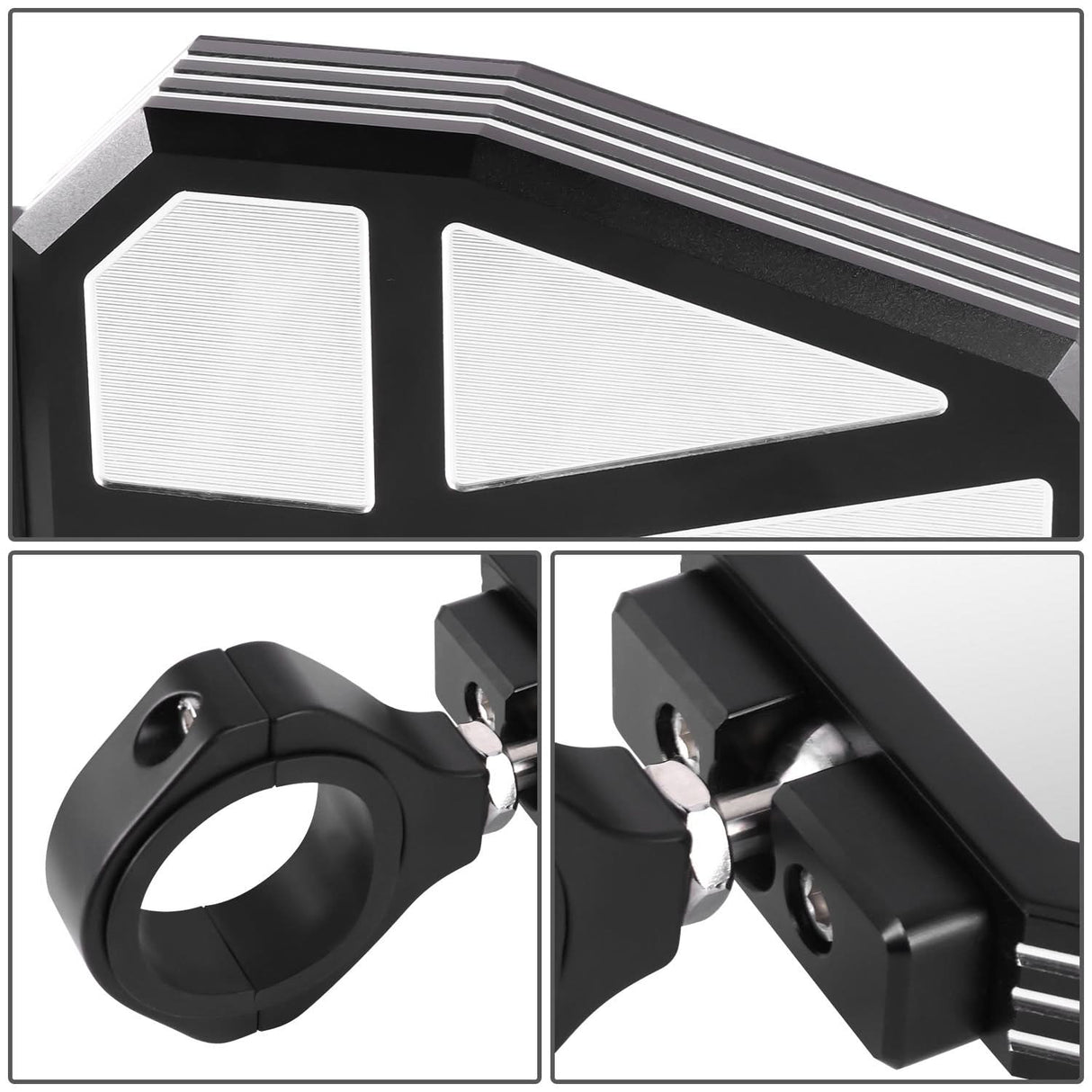 Universal UTV Side Mirror Black