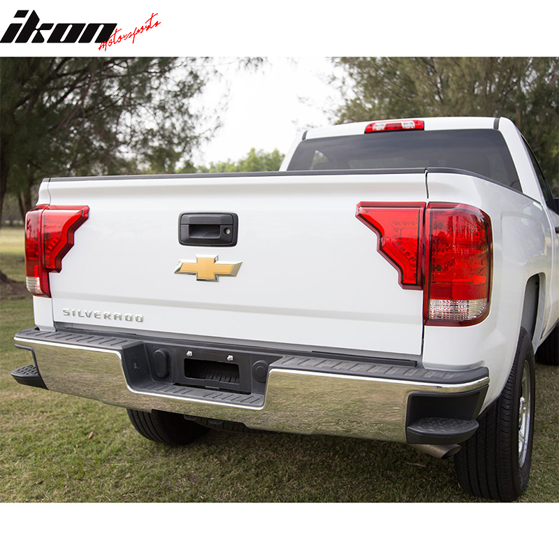 2014-2019 Silverado 1500 2500 3500 HD RC Red Lens LED Tail Lights