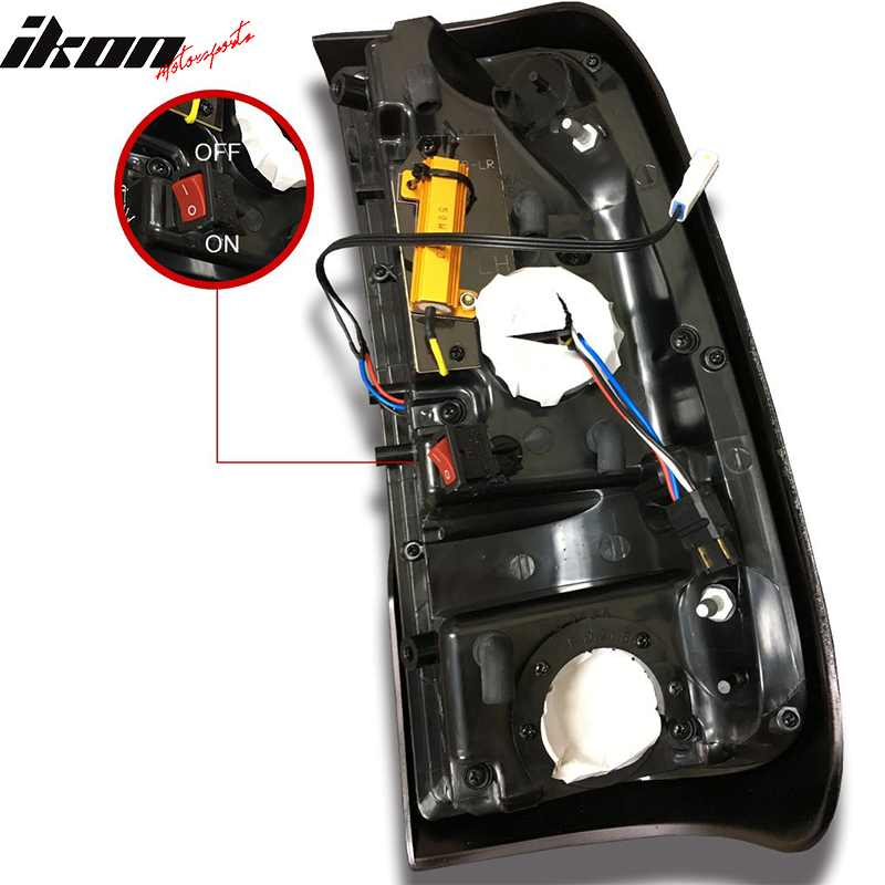 1999-2016 Ford F250 F350 F450 F550 Red Lens Housing Tail Light