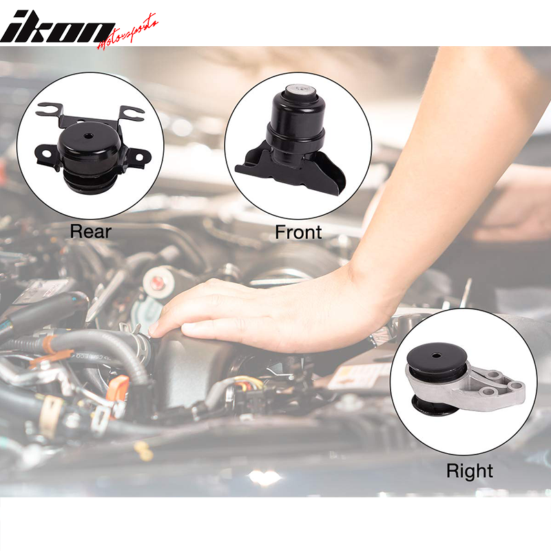 2001-2004 Mazda Tribute 2.0L 3.0L Engine Motor Mount Kit 3PC