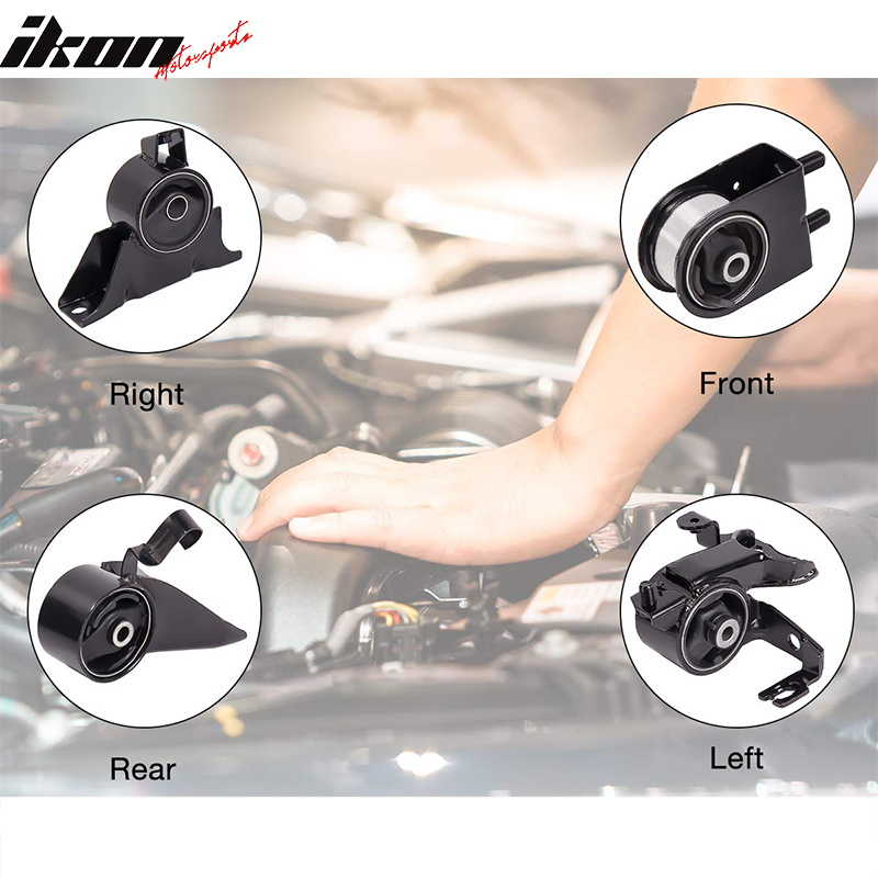 1999-2001 Mazda Protege 2.0L Engine Motor Transmission Mount Kit