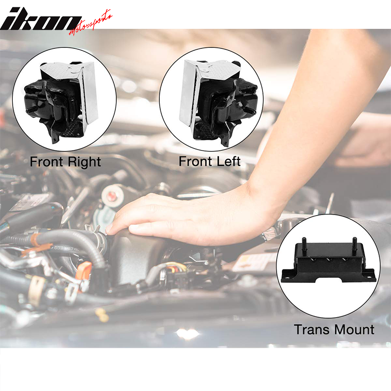 2007-2013 Chevyado 5.3L Engine Motor Mount Kit 3PC