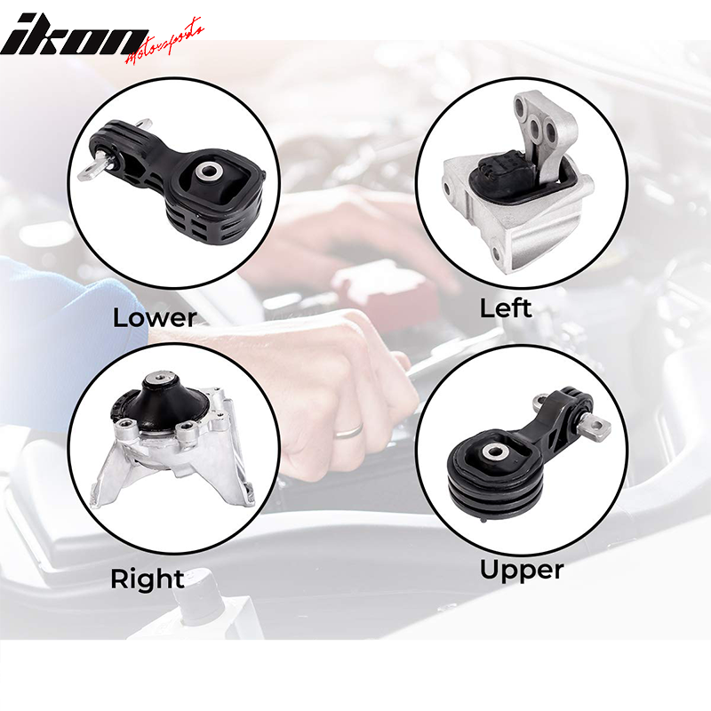 2007-2011 Honda CRV 2.4L Engine Motor Transmission Mount Kit