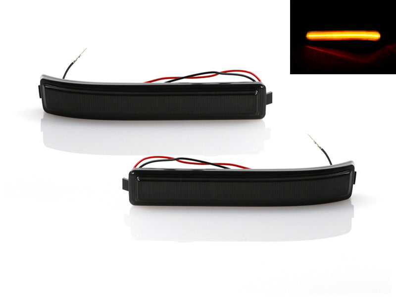 2009-2014 Ford F150 Smoke Amber Led Mirror Signal Light