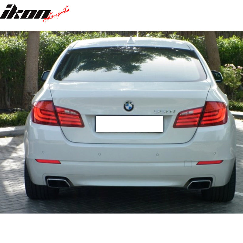 2011-2016 BMW 5 F10 F11 F18 Chrome Exhaust Muffler Tip Stainless Steel