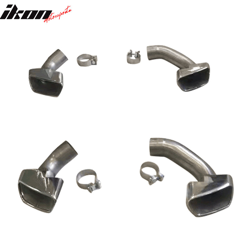 2014-2017 BMW F15 X5 Base MP Style Front + Rear Kits + Muffler Tips
