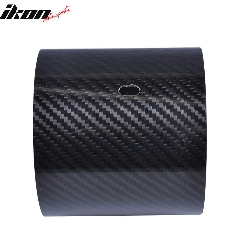 Universal Fitment 4Inch N1 Style Rear Muffler Exhaust Tip Carbon Fiber