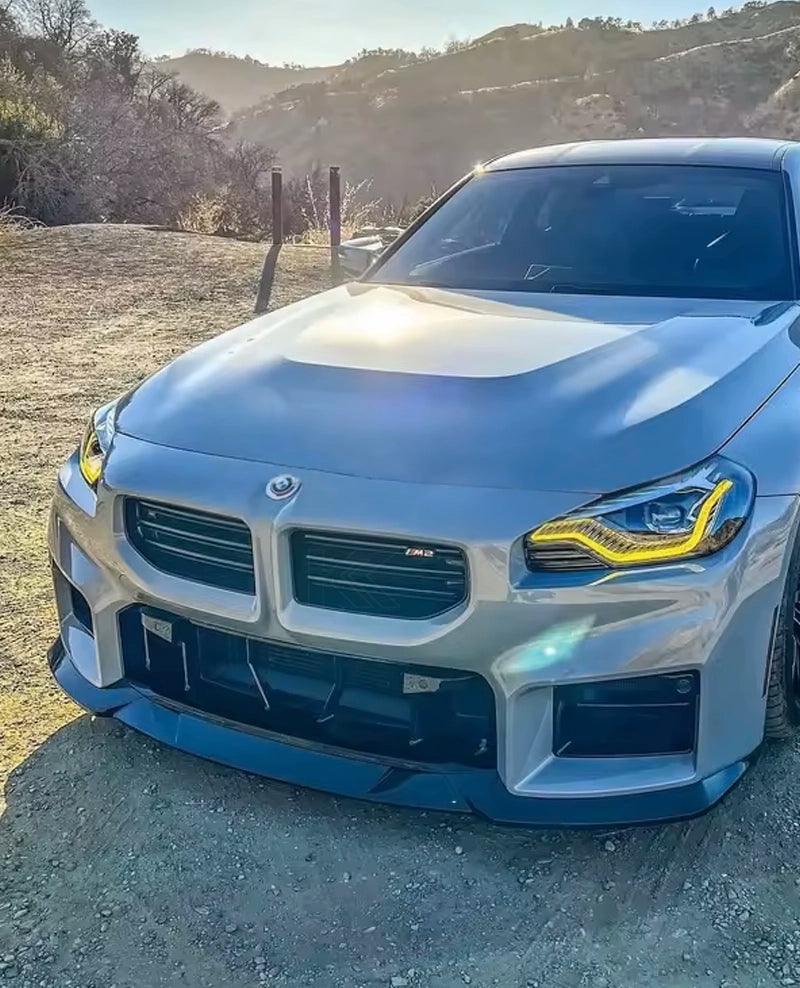 BMW 2 Series G87 M2 MHC Style Carbon Fiber Front Lip (2023+) - K2 Industries