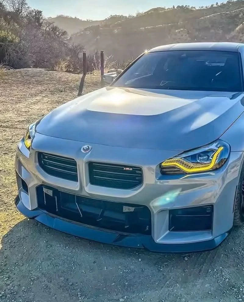 BMW 2 Series G87 M2 MHC Style Carbon Fiber Front Lip (2023+) - K2 Industries