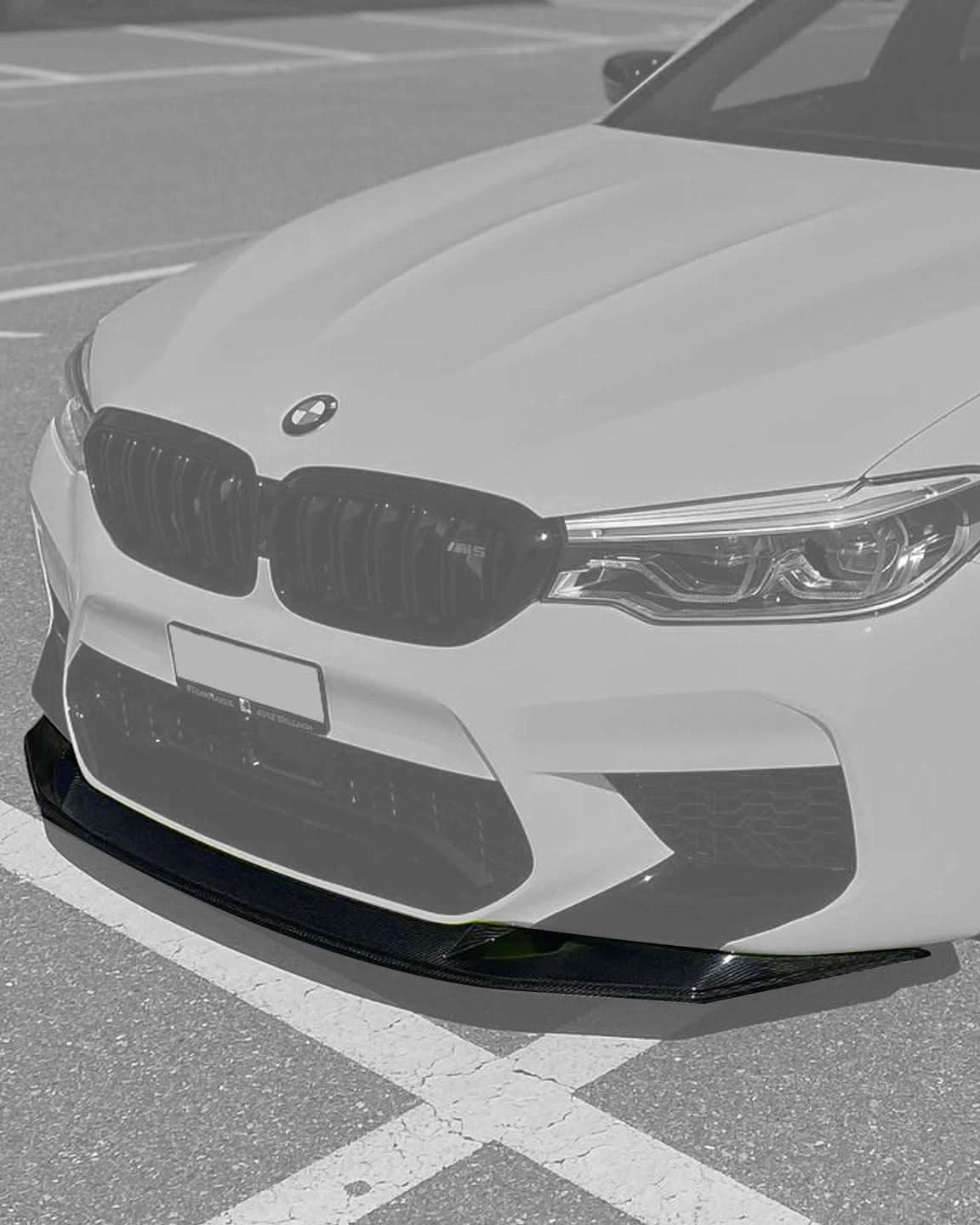 BMW 5 Series F90 M5 GTS Style Carbon Fiber Front Lip Splitter (2019 +) - K2 Industries