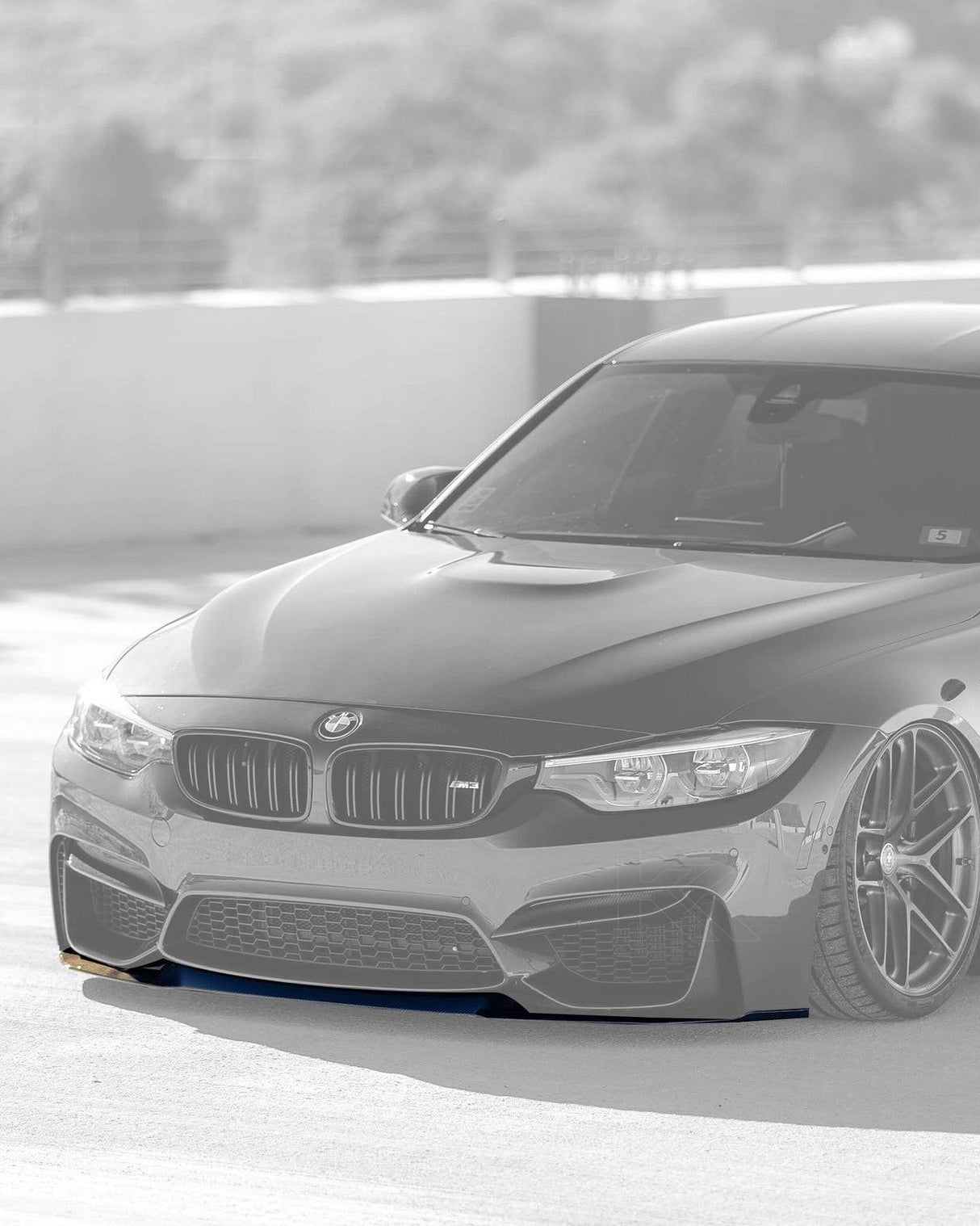 BMW 3 Series F80 M3 F82 F83 M4 CS Style Carbon Fiber Front Lip (2015 - 2019) - K2 Industries