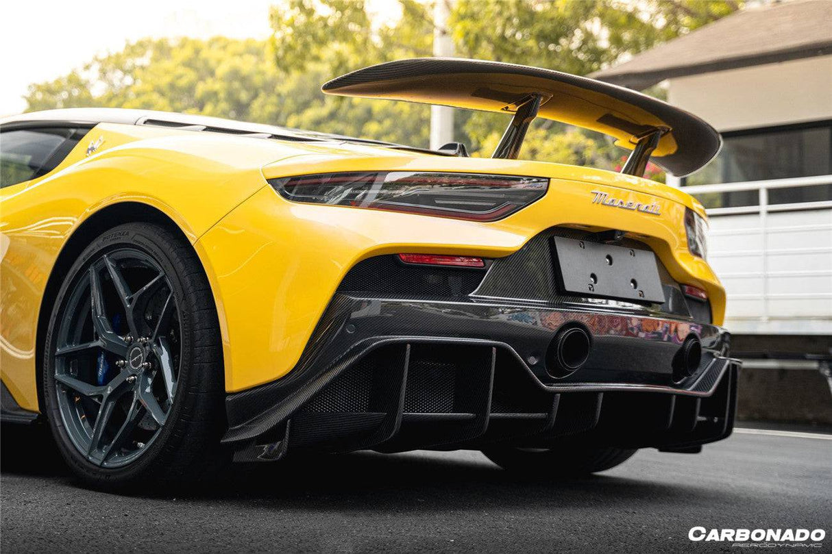 2020-UP Maserati MC20 MCPura SVD Style Dry Carbon Fiber GT Wing