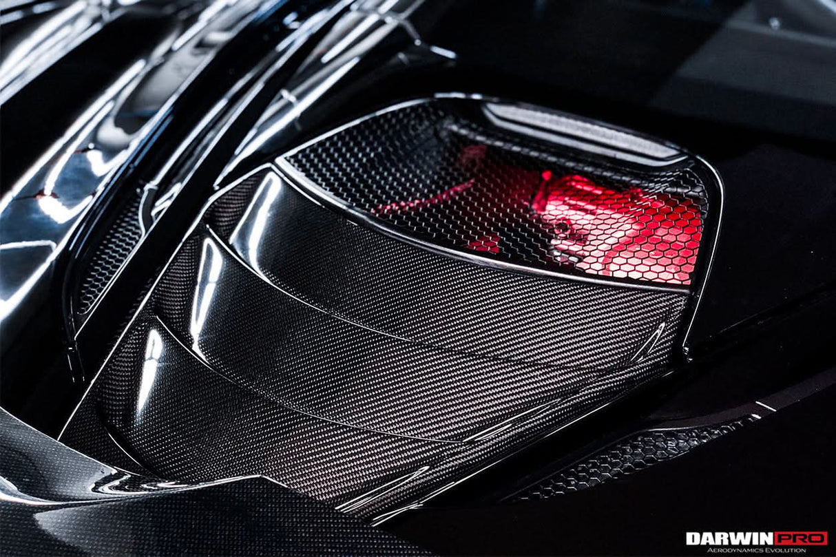 2017-2022 McLaren 720s Coupe Carbon Fiber Engine Cover Replacement