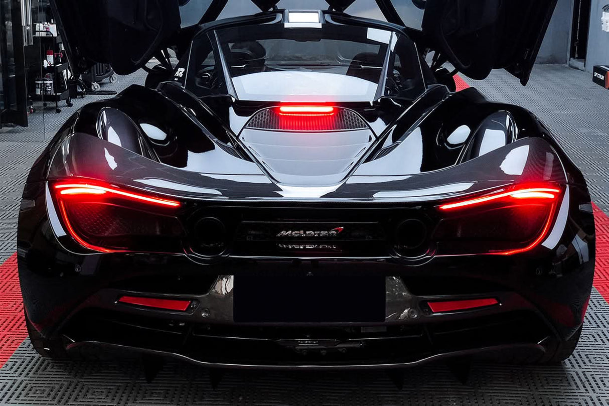 2017-2022 McLaren 720s Coupe Carbon Fiber Engine Cover Replacement