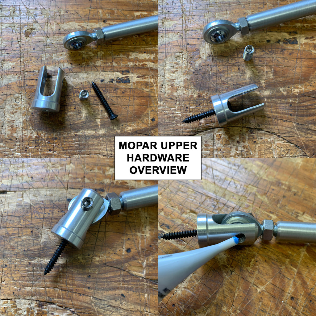 Premium GT4 Splitter Rods (Natural & Anodized)