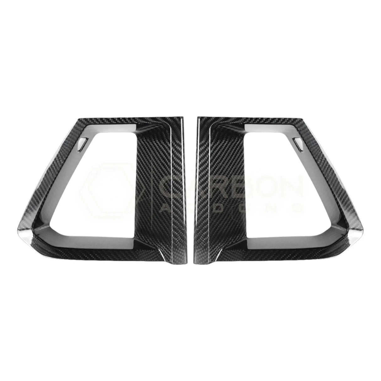 2024+ S650 Mustang Dark Horse Carbon Fiber Upper Grille Trim Covers