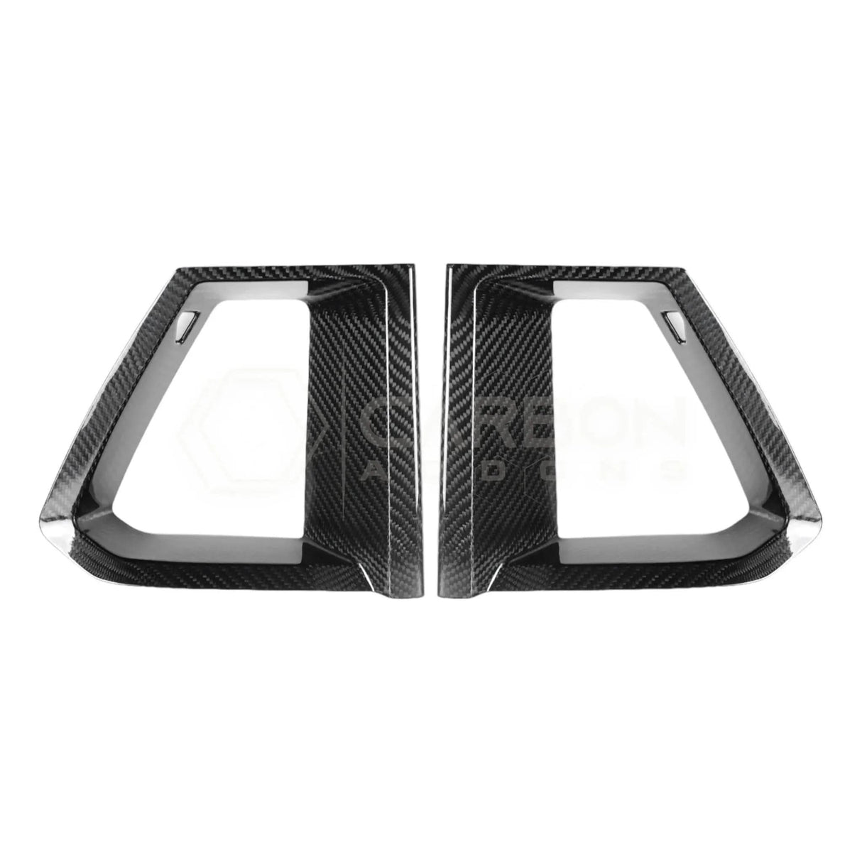2024+ S650 Mustang Dark Horse Carbon Fiber Upper Grille Trim Covers