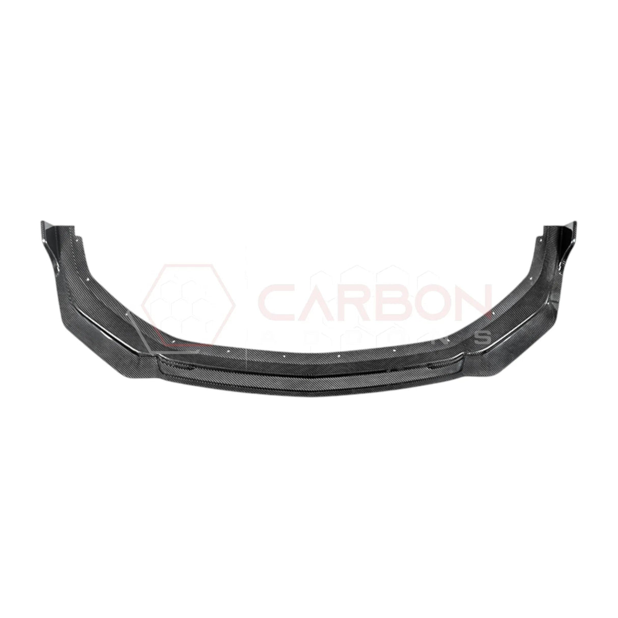 2024+ Mustang S650 GT Ecoboost Real Carbon Fiber Front Bumper Lip Splitter Extension | 1pc