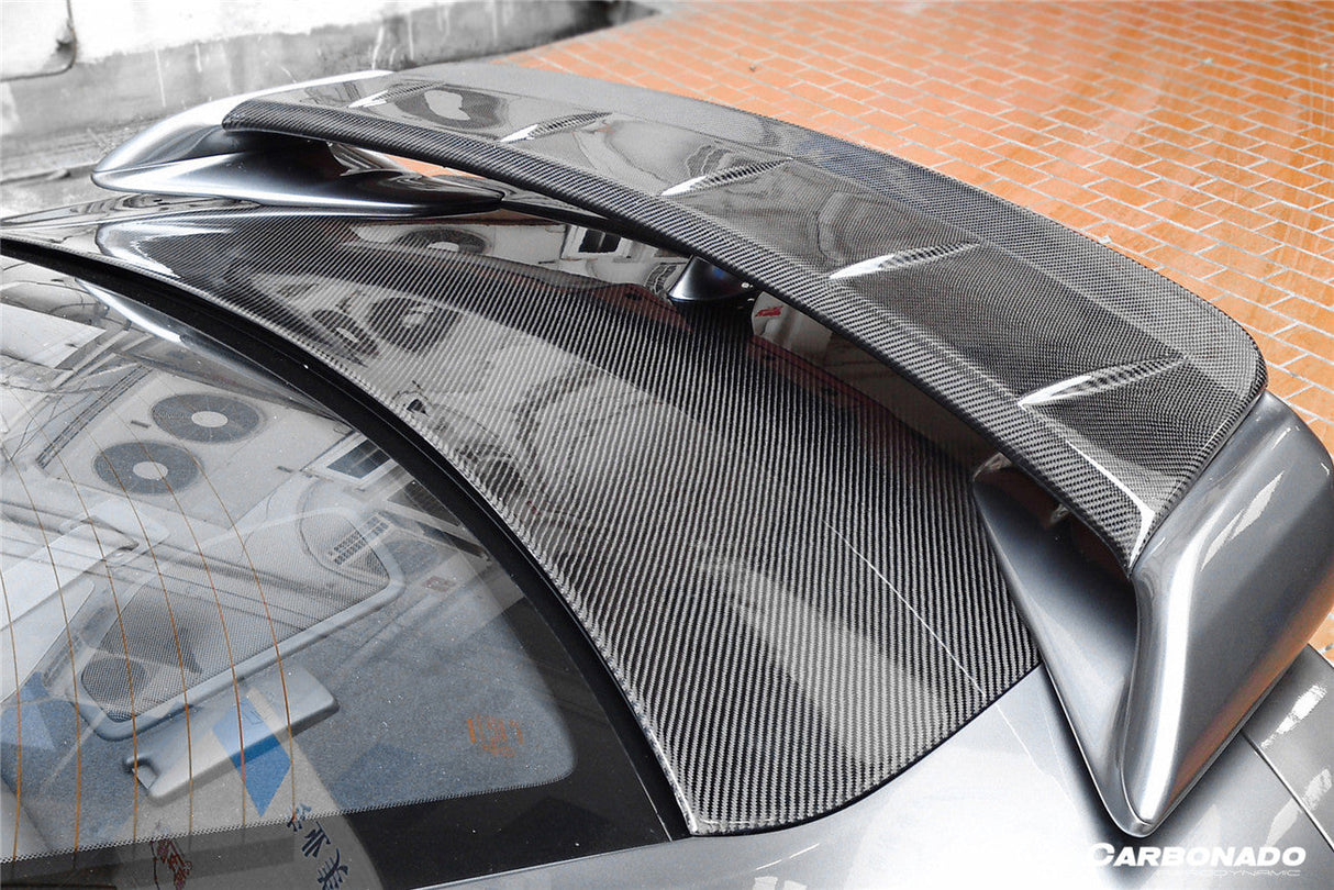 2008-2023 Nissan GTR R35 CBA DBA EBA BSE Style Carbon Fiber Trunk Spoiler Wing Ducktail Patch