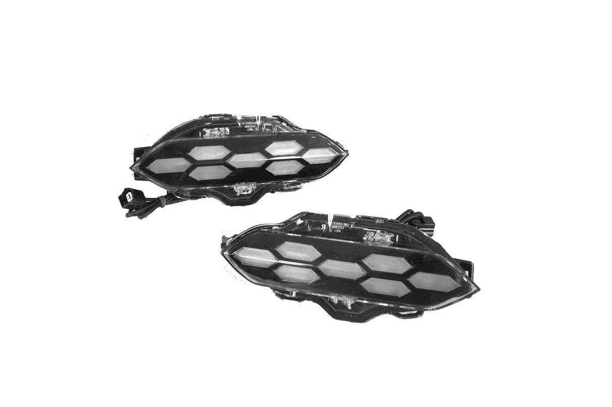 2023-2026 Nissan GTR R35 FBA Facelift Front Bumper LED Day Running Lights