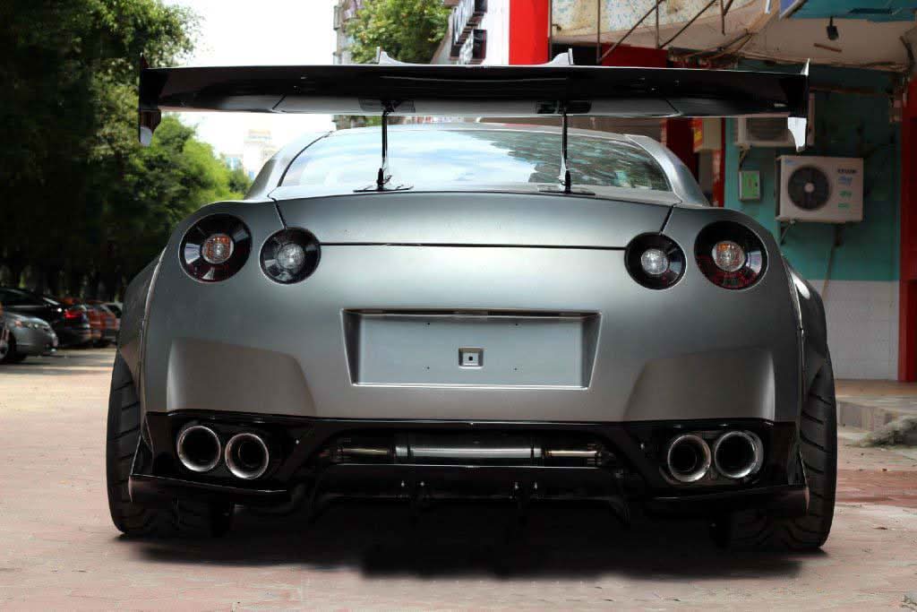 2008-2023 Nissan GTR R35 CBA DBA EBA DE Style Rear Diffuser