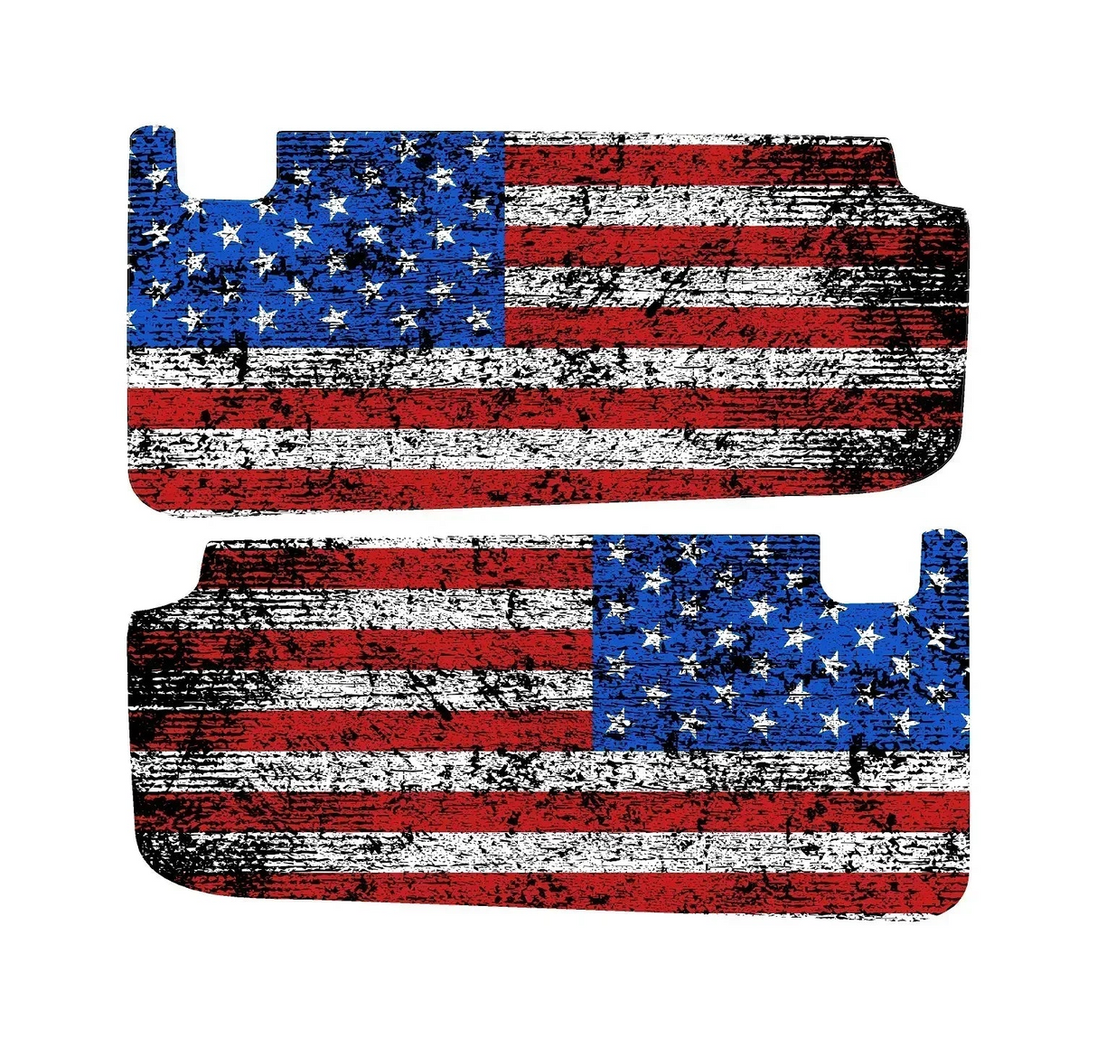 Freedom Series Sun Visor Overlays (Printed Series) - 2021+ Bronco