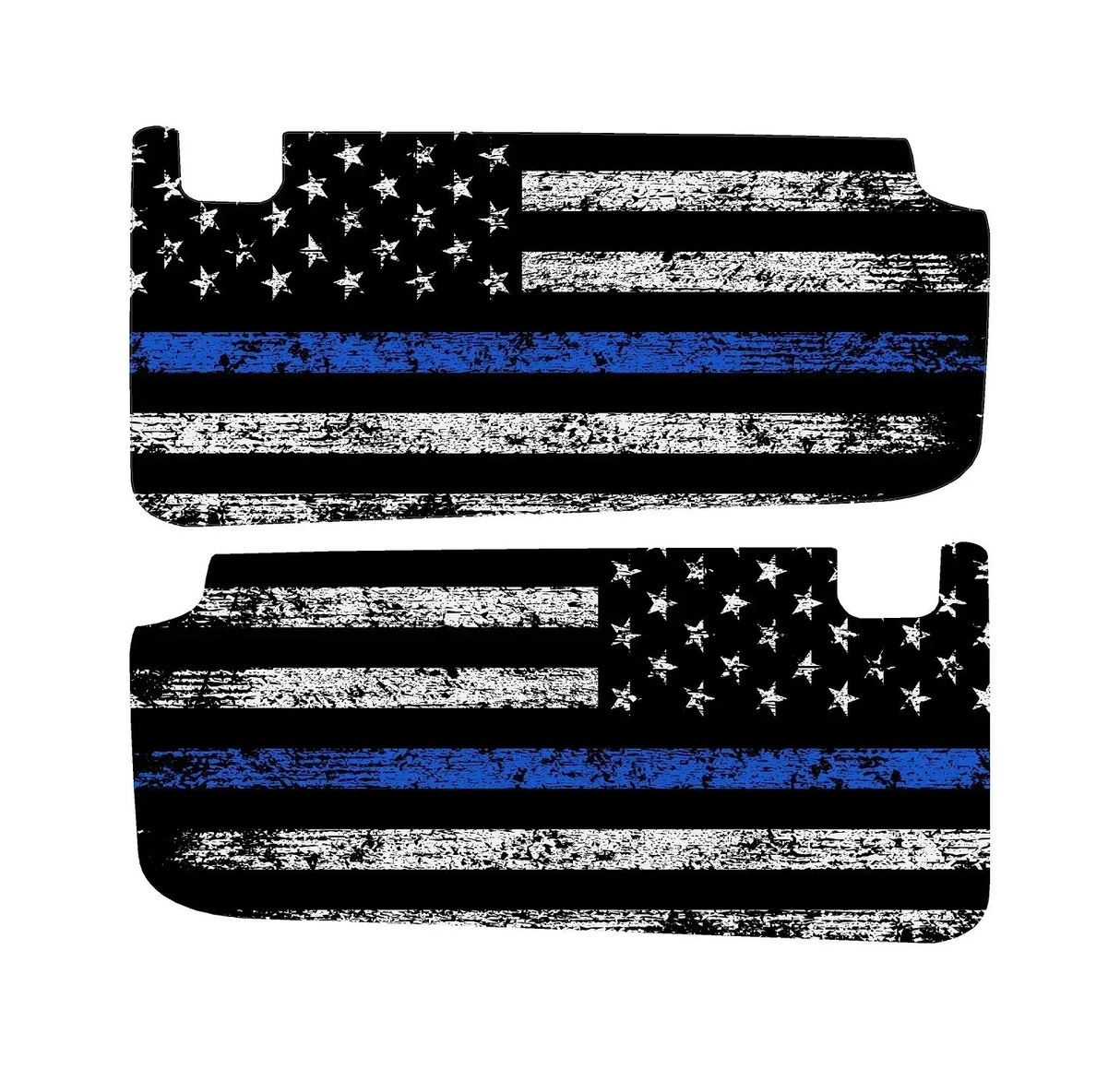 Freedom Series Sun Visor Overlays (Printed Series) - 2021+ Bronco