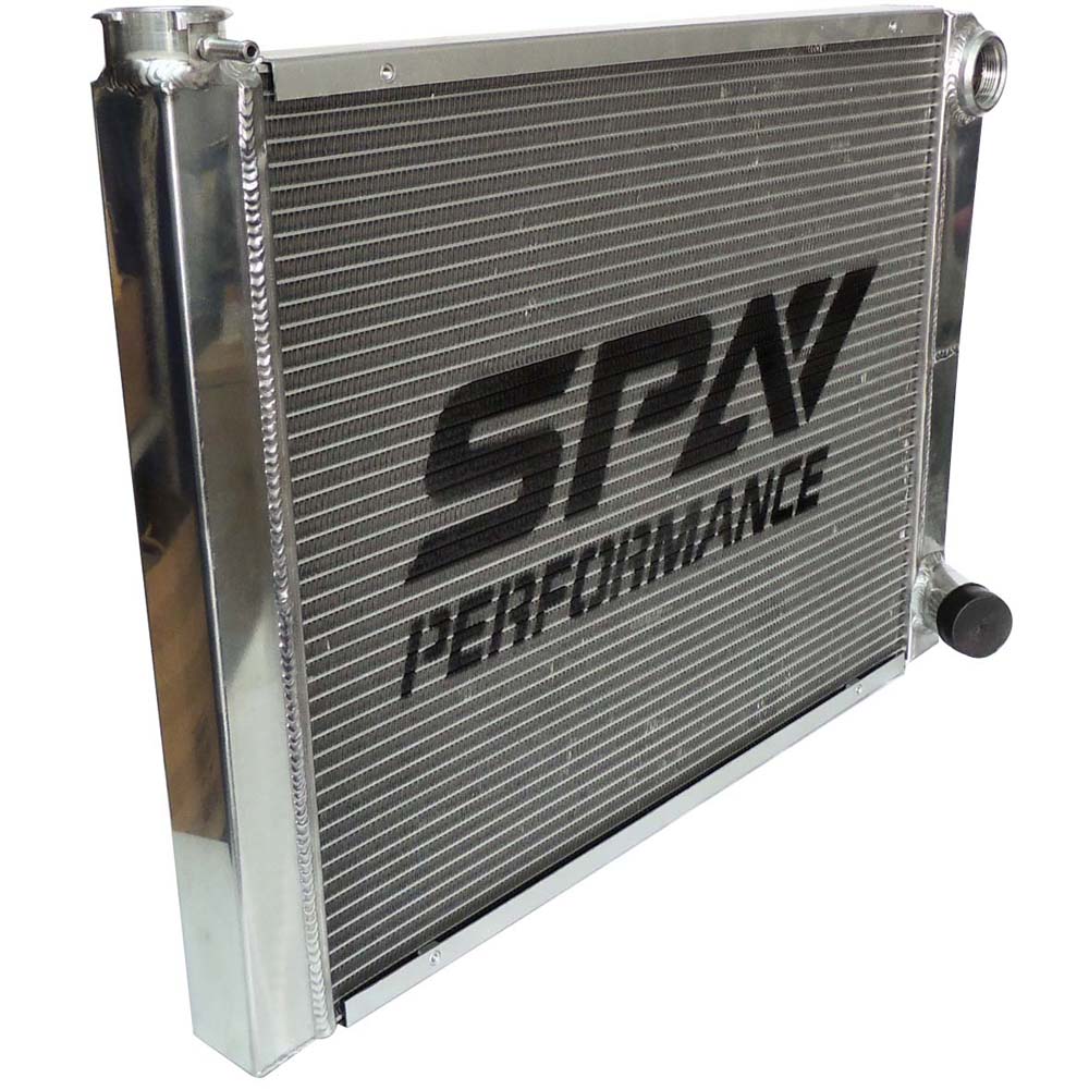 Lightweight Late Model Radiator - Double Pass - 26.8" x 19.6"