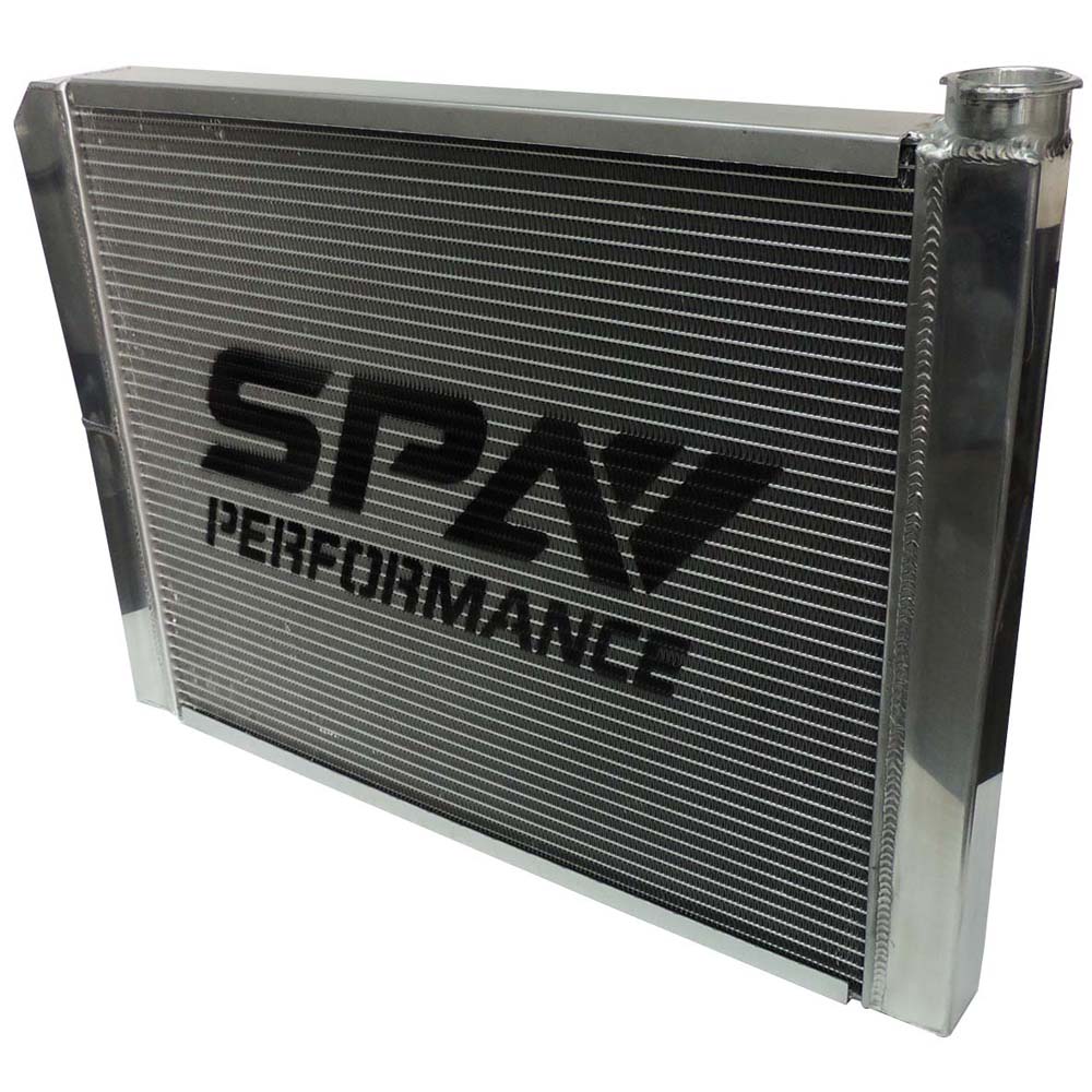 Lightweight Late Model Radiator - Double Pass - 26.8" x 19.6"