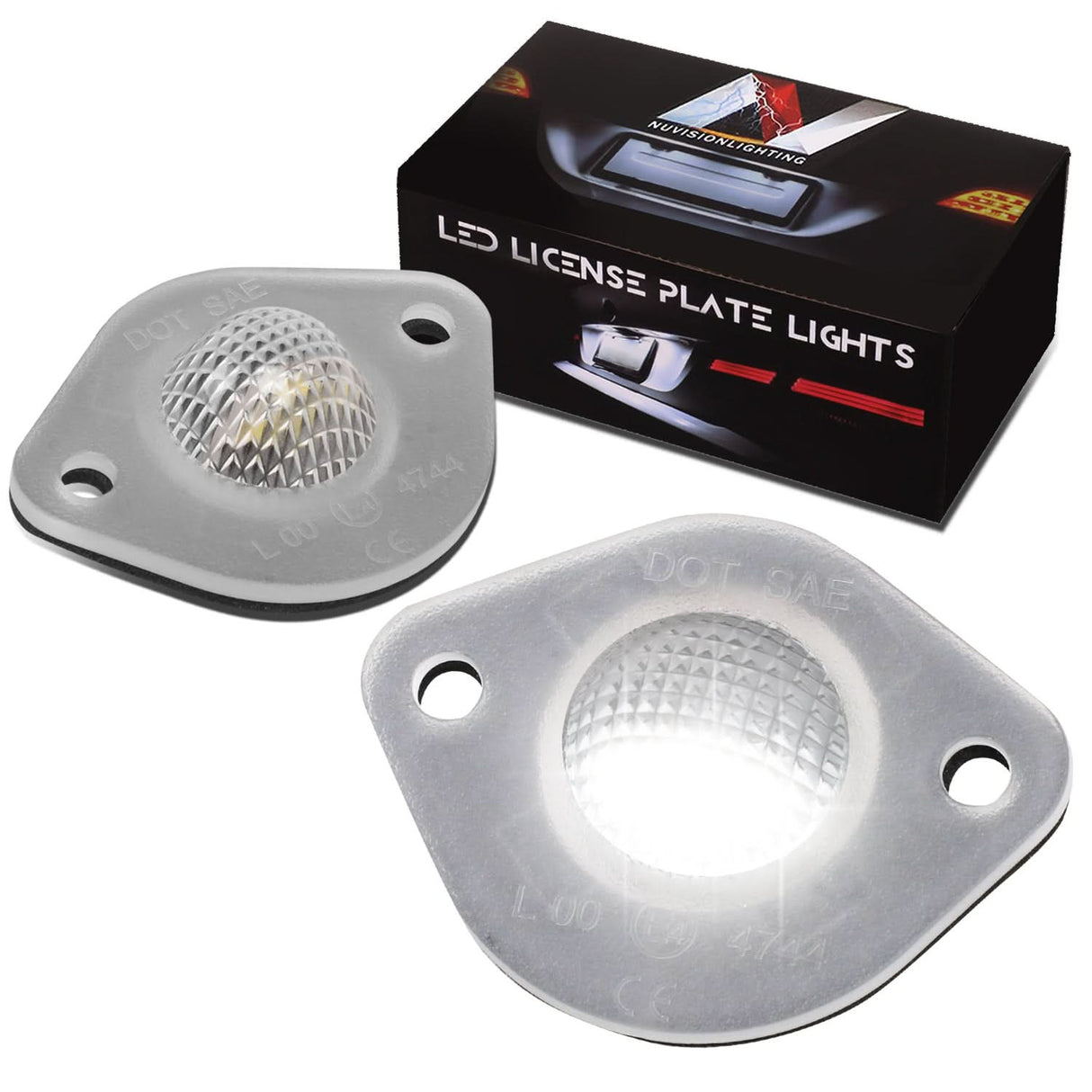 94-04 Ford Mustang LED License Plate Lamp - White