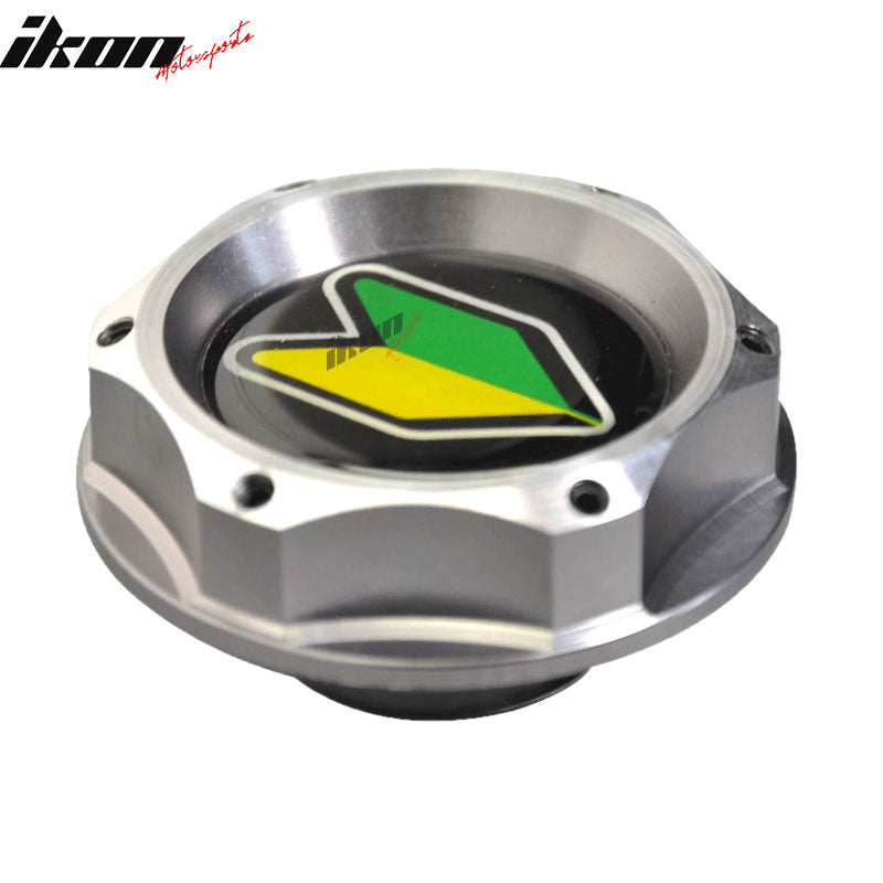 Fits Civic/Acura Gunmetal/Beginner Badge 2 Tone Engine Oil Filler Cap