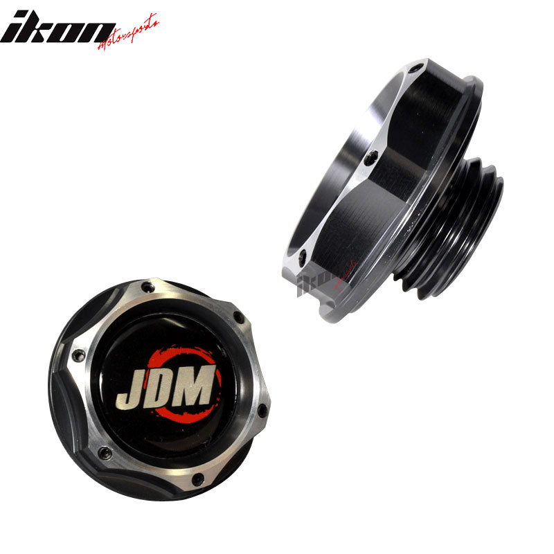 Acura RSX Honda JDM Style Gunmetal Chrome Oil Filler Tank Cap Aluminum