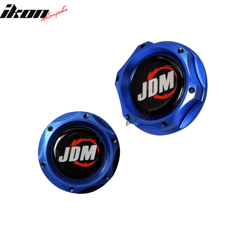 Honda Civic Acura JDM Style Blue Oil Filler Tank Cap Aluminum