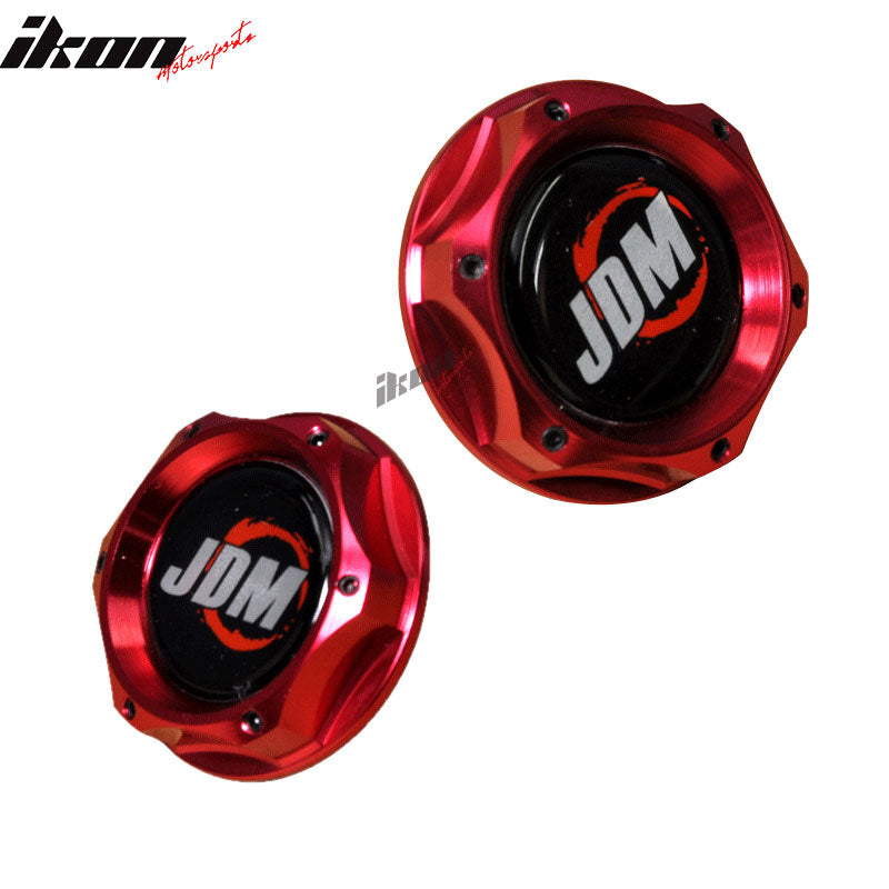 Honda Civic Acura JDM Style RED Oil Filler Tank Cap Aluminum