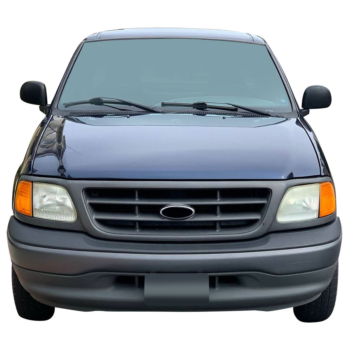1997-2003 Ford F150 XL/XLT Front Grille Assembly Matte Black