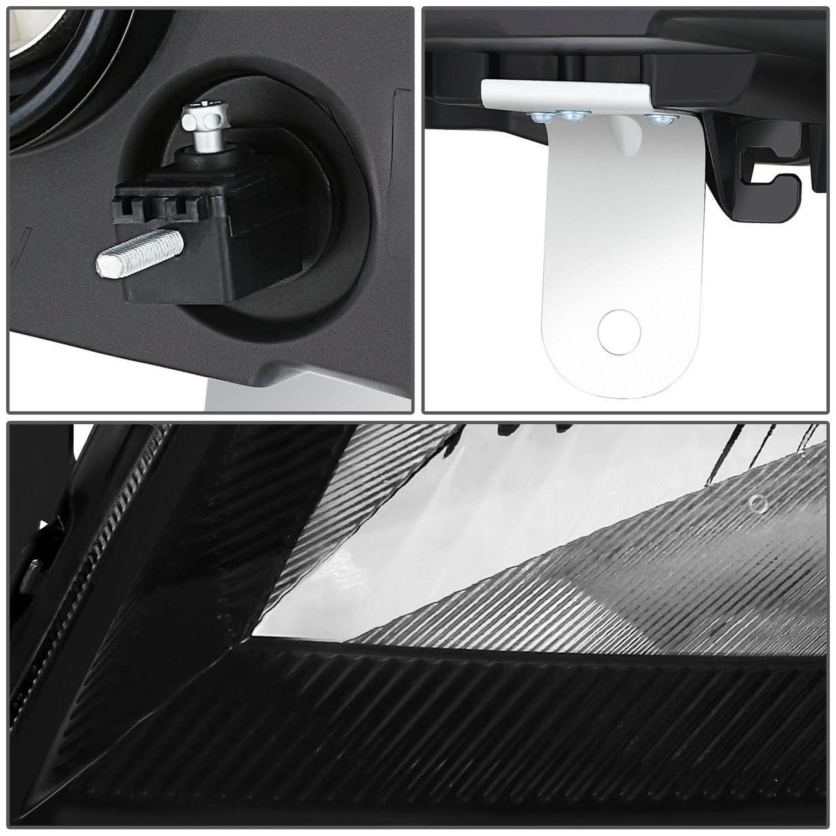 2010-2012 Nissan Sentra OE Style Left Black Headlight