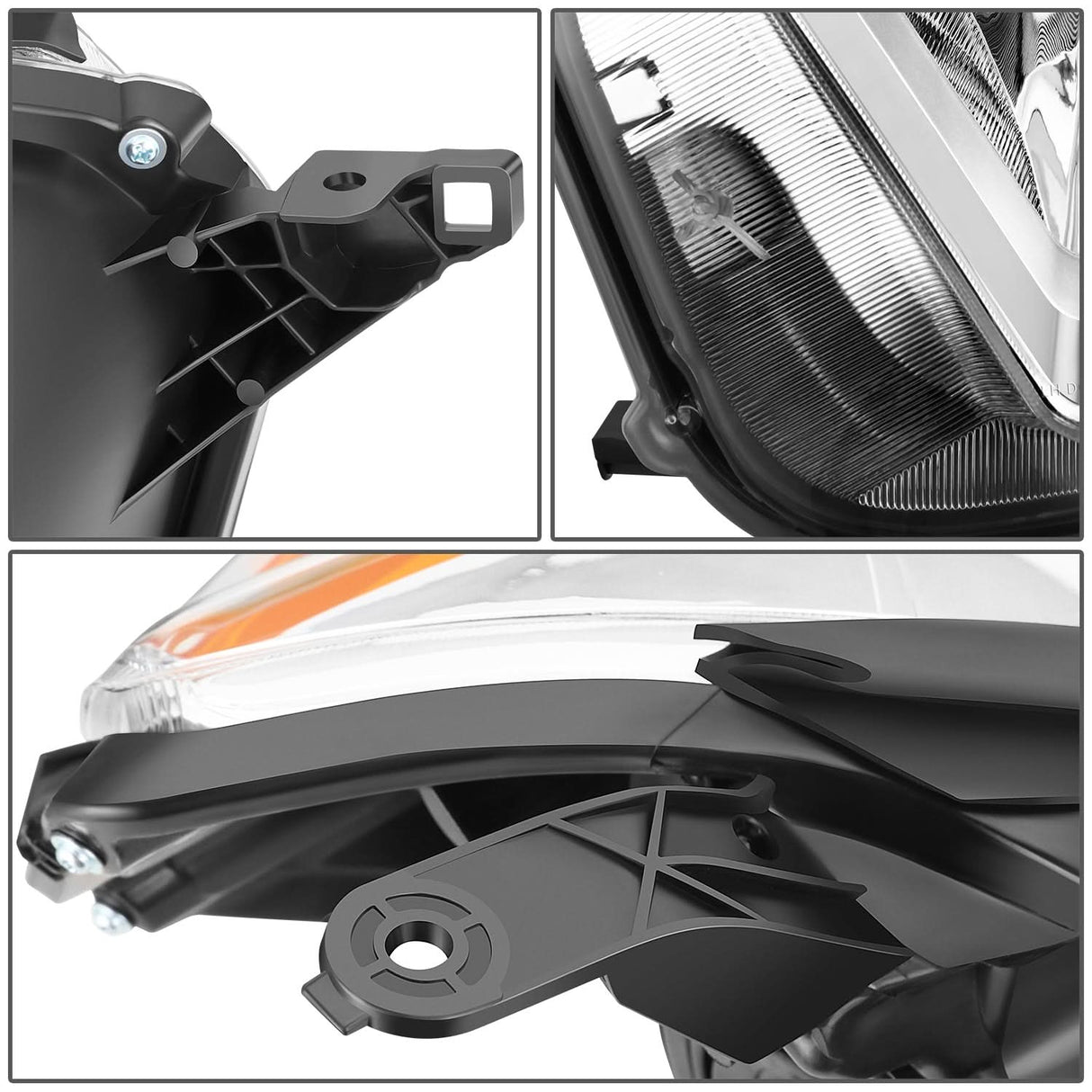 10-13 Toyota 4Runner OE Style Left Side Chrome Headlight
