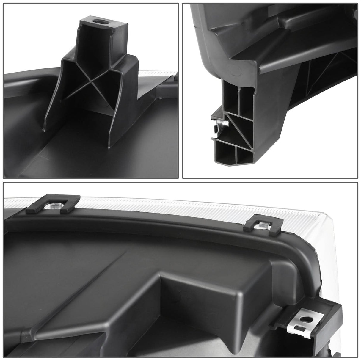 09-12 Ford Flex OE Style HID Headlights - Black Housing Left Side