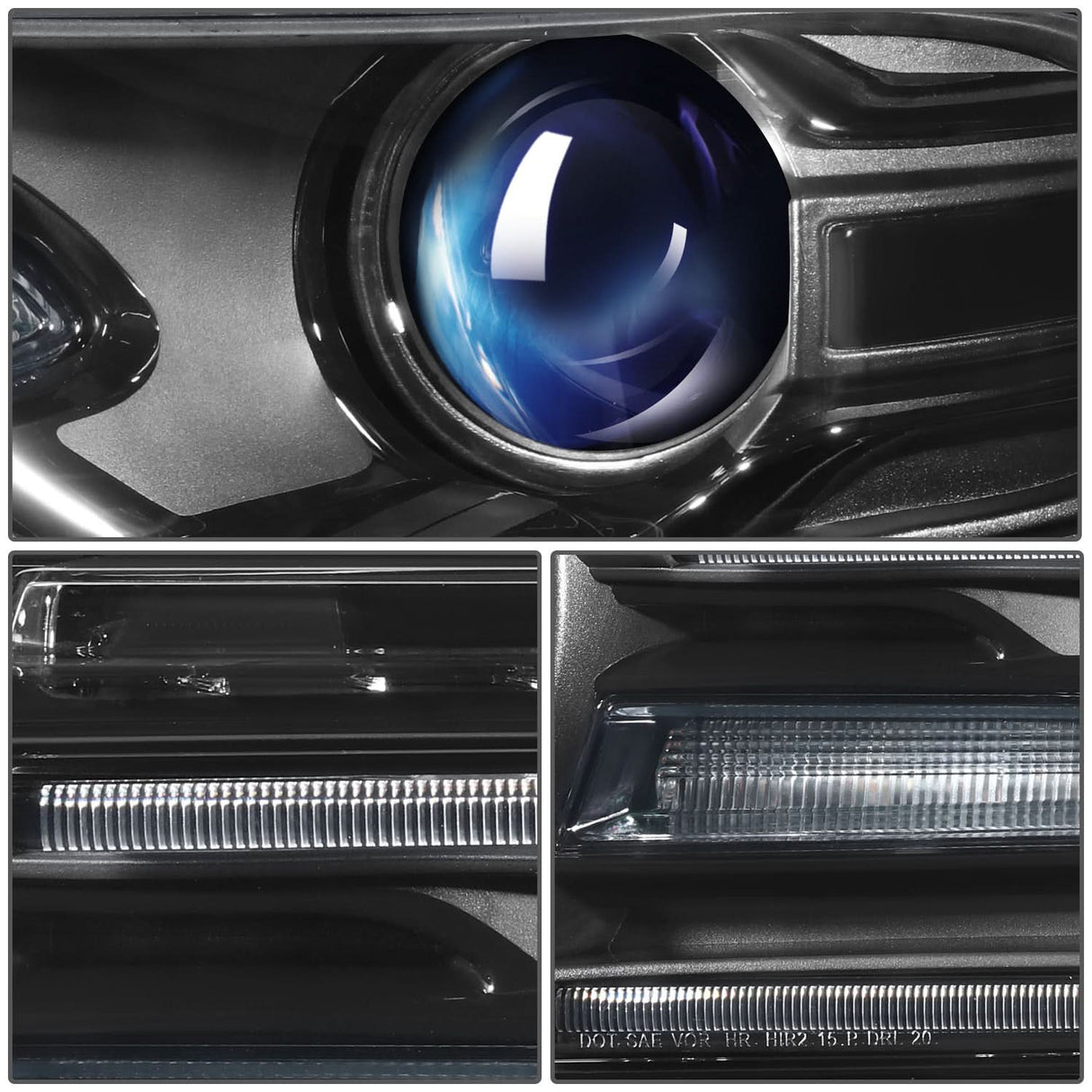 15-22 Dodge Charger OE Style HID Headlight - Left Side