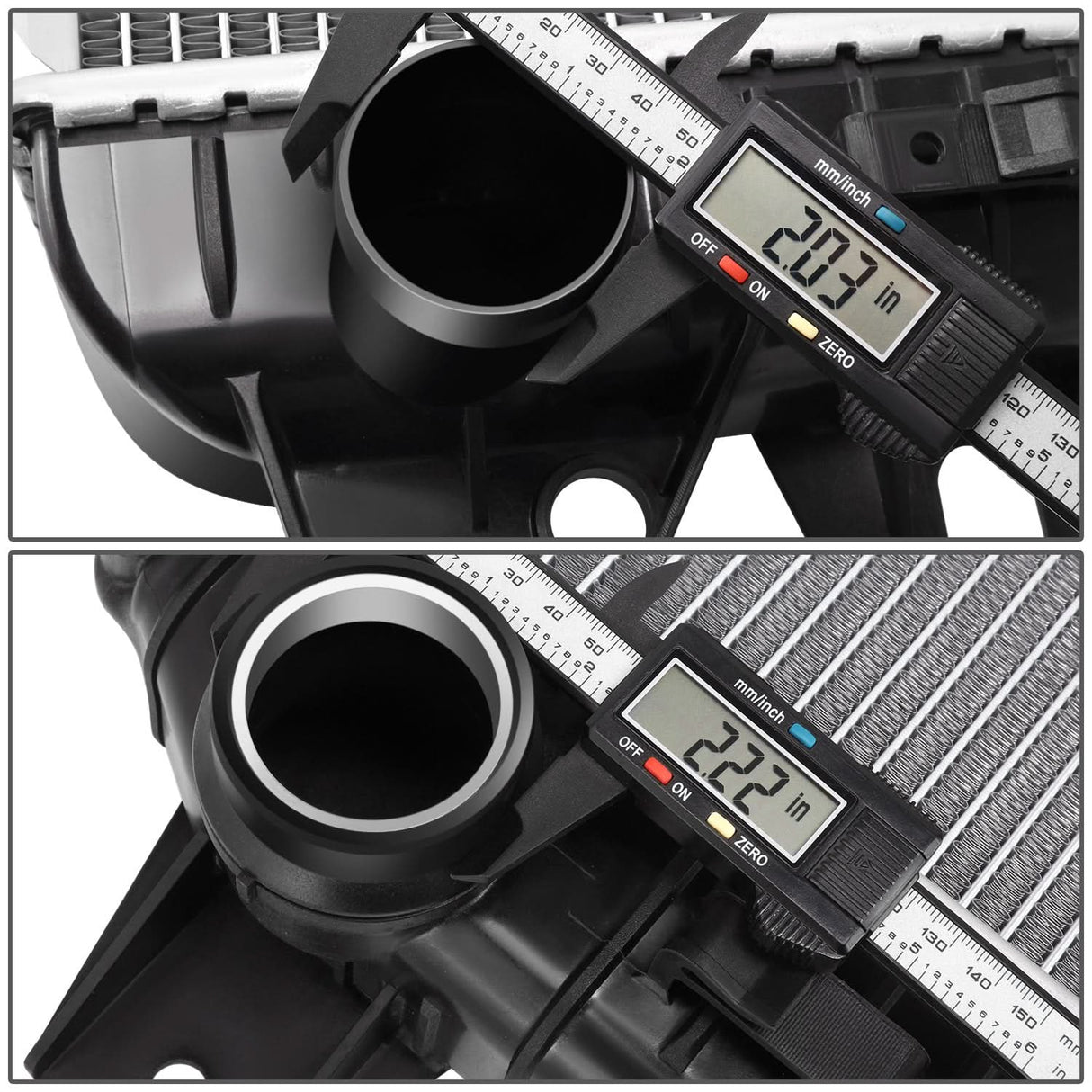 2017-2019 Chevrolet Silverado 2500HD 3500HD GMC Sierra V8 6.6L Radiator