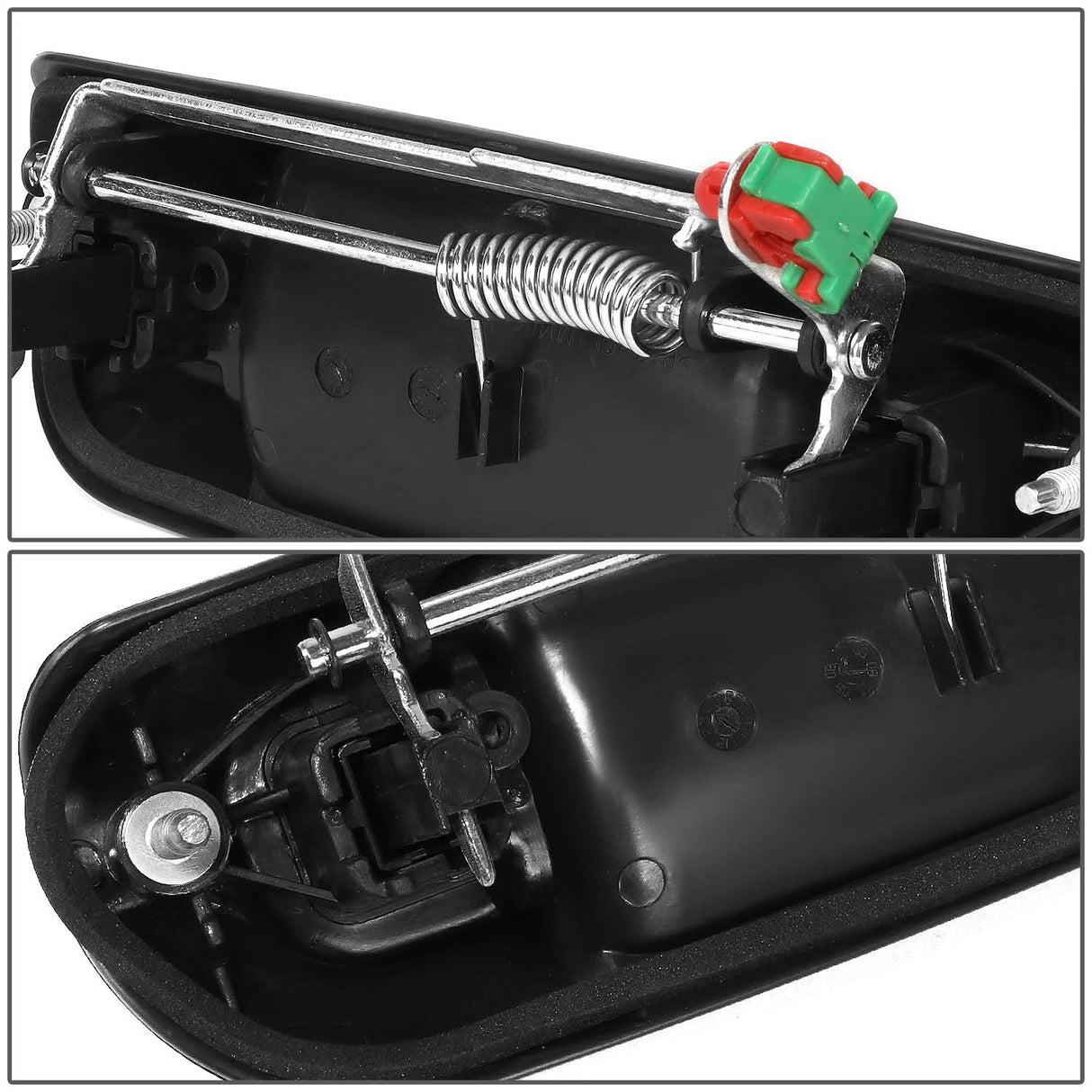 1999-2004 Jeep Grand Cherokee Smooth Black Door Handle Covers ABS