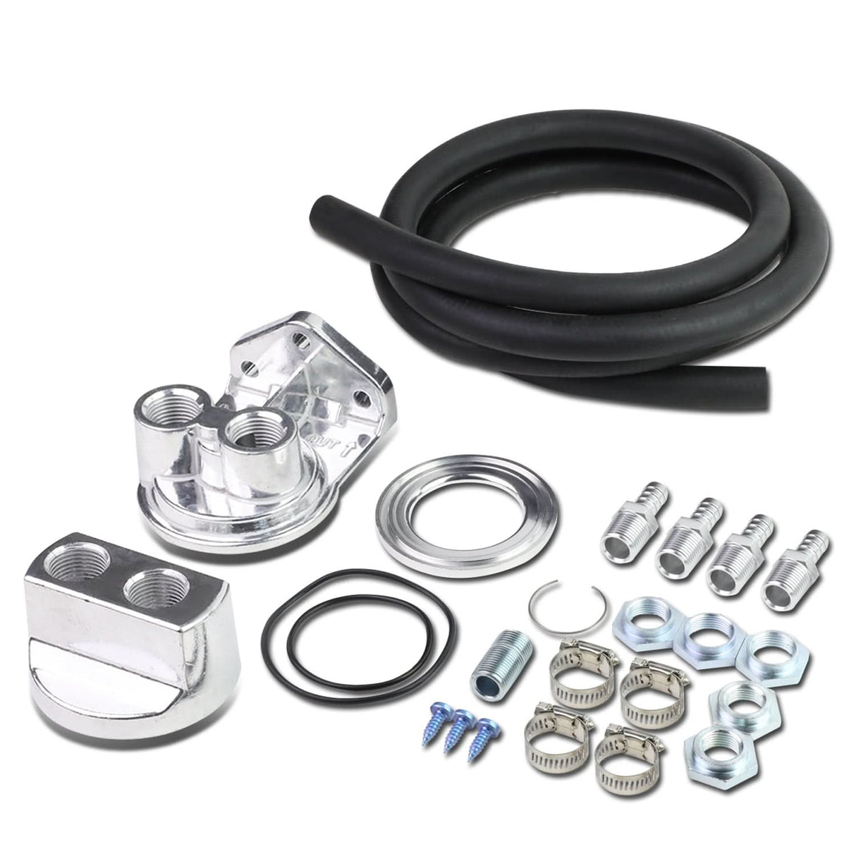 79-04 Ford Mustang Oil Filter/Cooler Relocation Kit