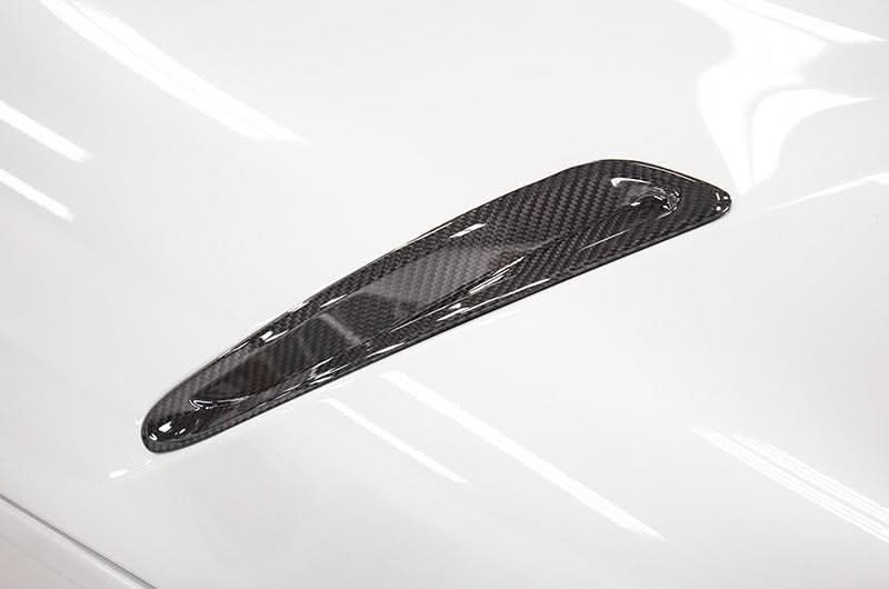 OLM LE Carbon Fiber Hood Duct Covers 2020+ GR Supra