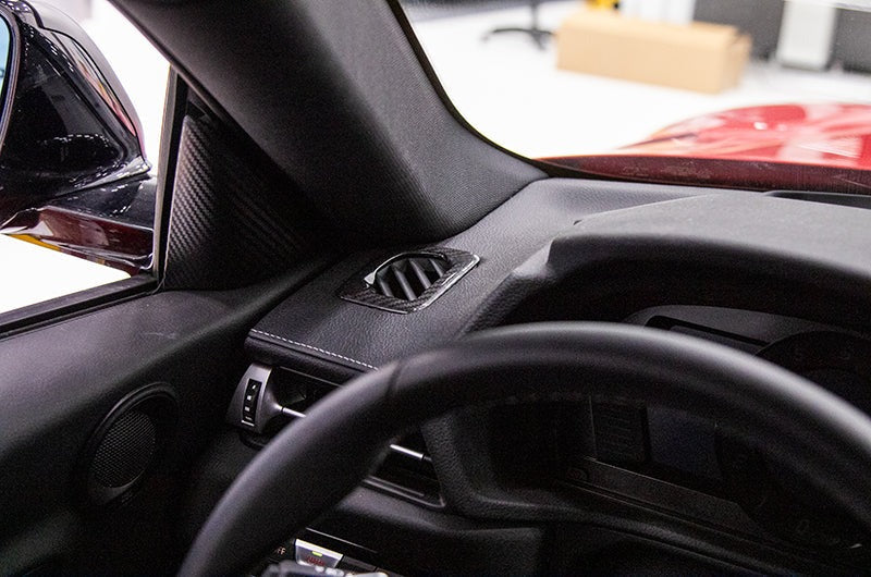 OLM LE Carbon Fiber Defroster Garnishes 2020+ GR Supra