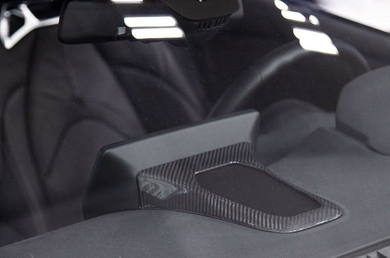 OLM LE Carbon Fiber Center Speaker Cover - 2020 Supra