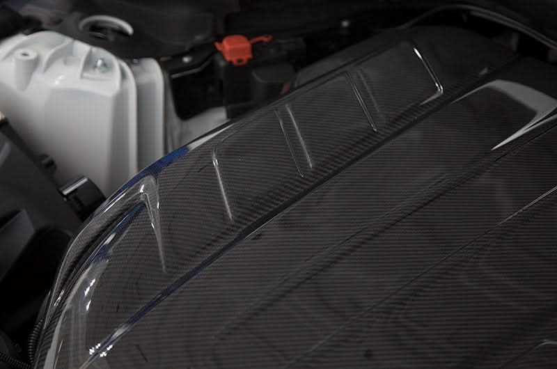 OLM Carbon Fiber Engine Cover - 2020 Supra